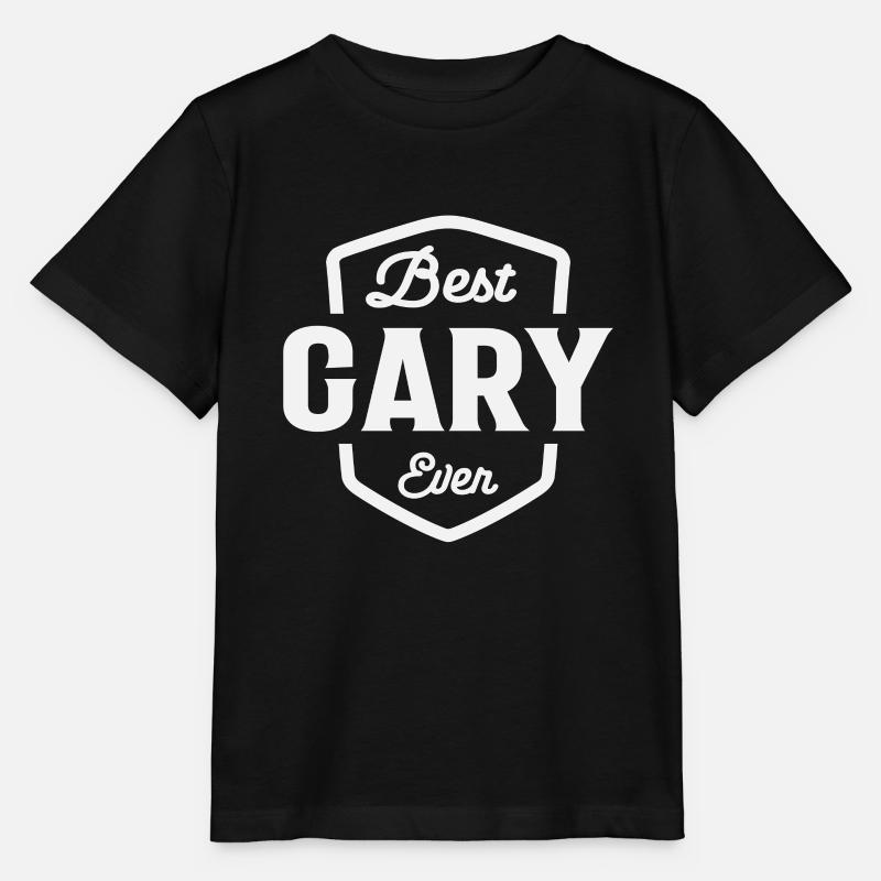 Best Gary Ever Name Gary - Stanley/Stella MINI CREATOR Kids’ T-Shirt - black