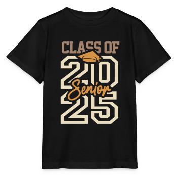 Abschlussfeier der Abschlussklasse 2025 der Abschlussklasse 2025 - Stanley/Stella Kinder T-Shirt MINI CREATOR  - Schwarz - Vorne - Mikhail (115cm)