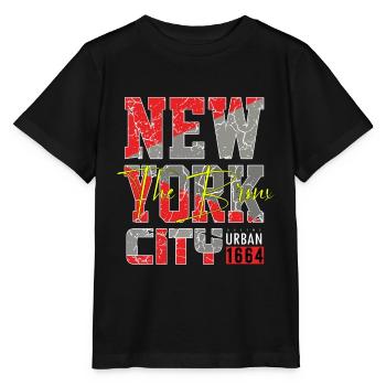 New York The Bronx USA America - Stanley/Stella MINI CREATOR Kids’ T-Shirt - black - Front - Mikhail (115cm)