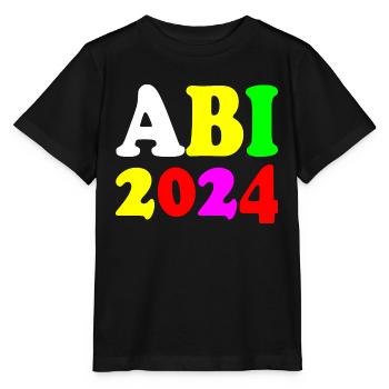 Abi 2024 - Stanley/Stella Kinder T-Shirt MINI CREATOR  - Schwarz - Vorne - Mikhail (115cm)