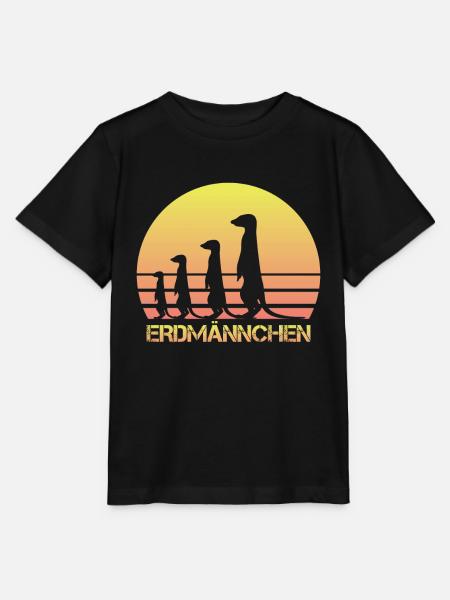 DIE ERDMÄNNCHEN - Stanley/Stella Kinder T-Shirt MINI CREATOR - Schwarz