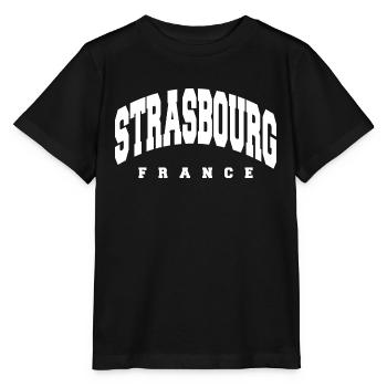 Strasbourg - Stanley/Stella MINI CREATOR Kids’ T-Shirt - black - Front - Mikhail (115cm)