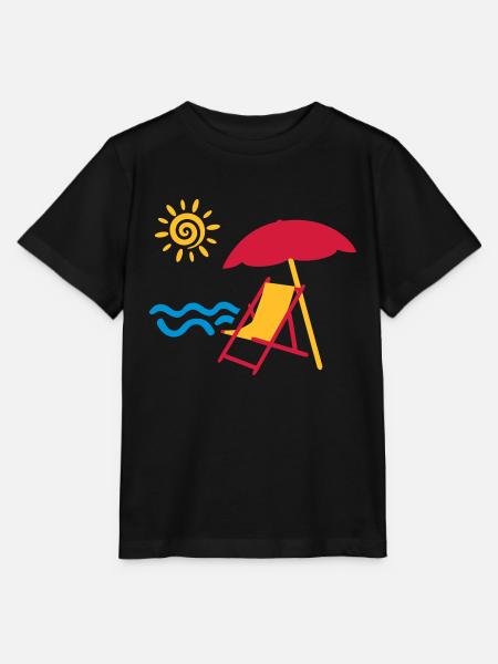 Sommer - Stanley/Stella Kinder T-Shirt MINI CREATOR - Schwarz