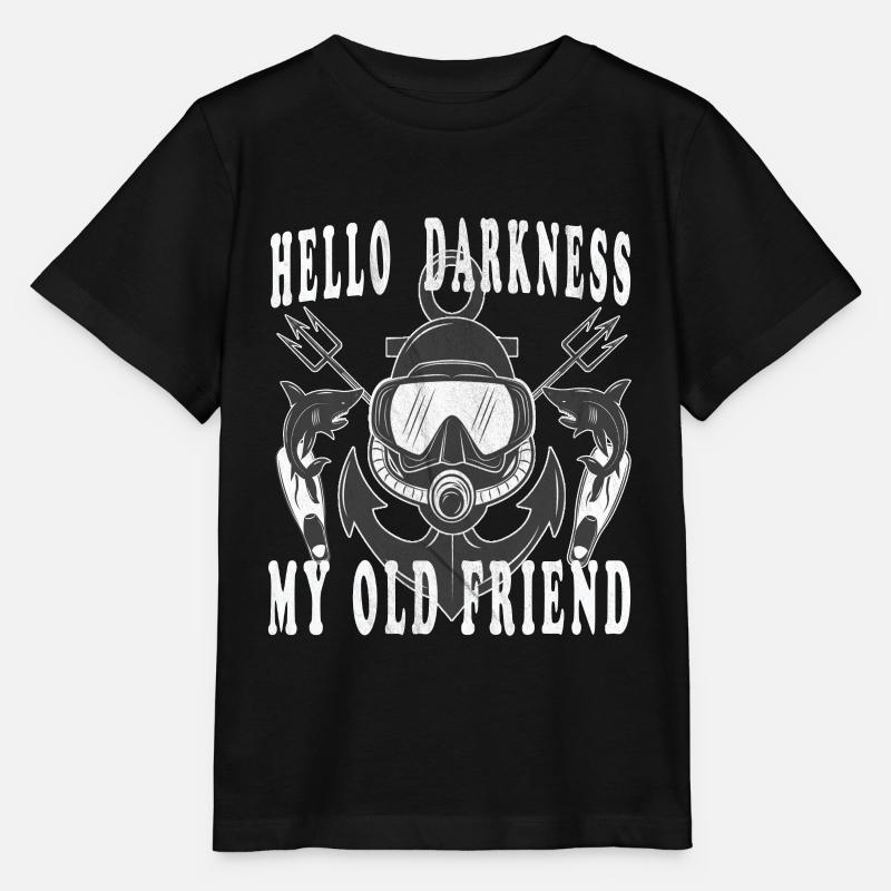 Diving,Plongée,Cadeau - T-shirt bio MINI CREATOR Stanley/Stella Enfant - noir