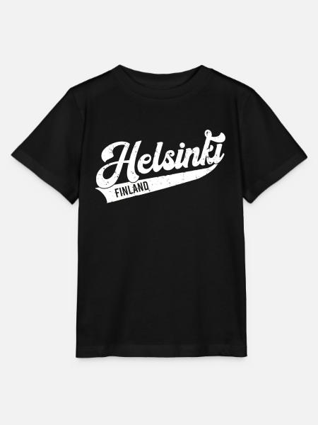 Helsinki,Finland - Stanley/Stella Kinder T-Shirt MINI CREATOR - Schwarz