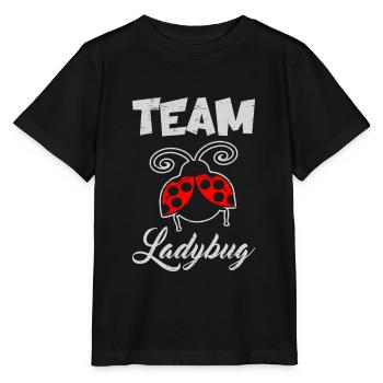 Team Ladybug Science Students Entomologist - Stanley/Stella MINI CREATOR Kids’ T-Shirt - black - Front - Mikhail (115cm)
