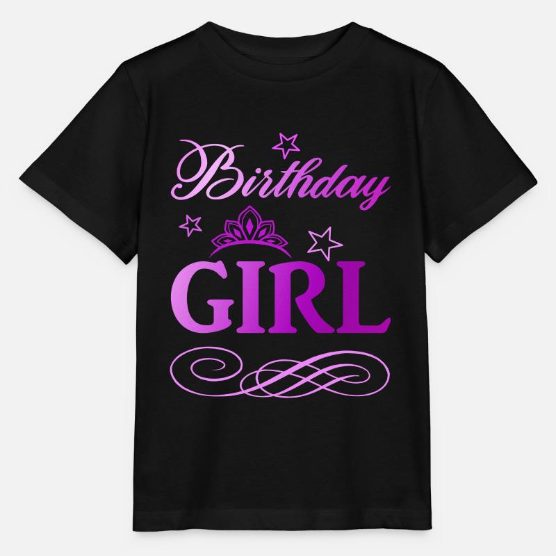 Fille d’anniversaire - T-shirt bio MINI CREATOR Stanley/Stella Enfant - noir