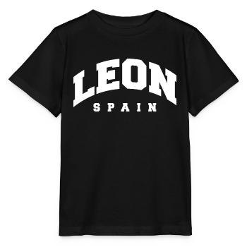 León - Stanley/Stella MINI CREATOR Kids’ T-Shirt - black - Front - Mikhail (115cm)