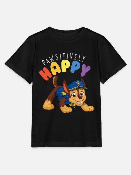 Paw Patrol Positively Happy - Stanley/Stella MINI CREATOR Kids’ T-Shirt - black