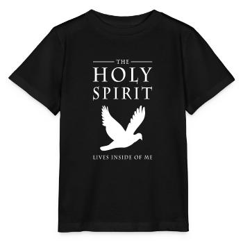 Jesus is Lord, Holy Spirit, Christ, Bible, God - Stanley/Stella MINI CREATOR Kids’ T-Shirt - black - Front - Mikhail (115cm)