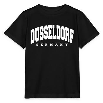 Dusseldorf - T-shirt bio MINI CREATOR Stanley/Stella Enfant - noir - Devant - Mikhail (115cm)
