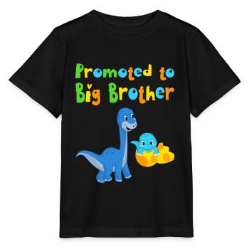 zum großen Bruder befördert - Stanley/Stella Kinder T-Shirt MINI CREATOR  - Schwarz - Vorne - Mikhail (115cm)