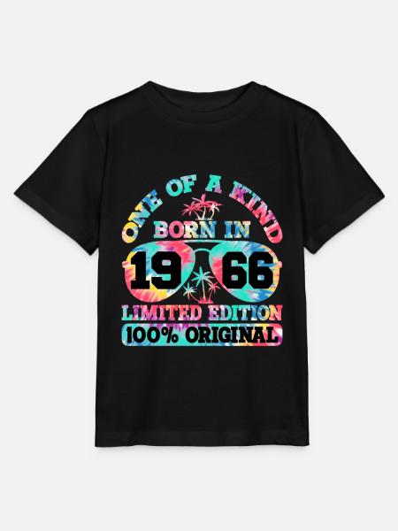 Einzigartig Geboren 1966 Limitierte Auflage Summer - Stanley/Stella Kinder T-Shirt MINI CREATOR - Schwarz