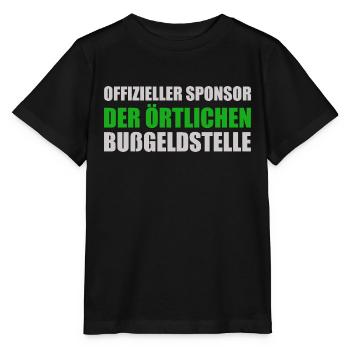 Official sponsor of the Local Fines Office - Stanley/Stella MINI CREATOR Kids’ T-Shirt - black - Front - Mikhail (115cm)