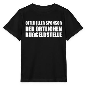 Official sponsor of the Local Fines Office - Stanley/Stella MINI CREATOR Kids’ T-Shirt - black - Front - Mikhail (115cm)