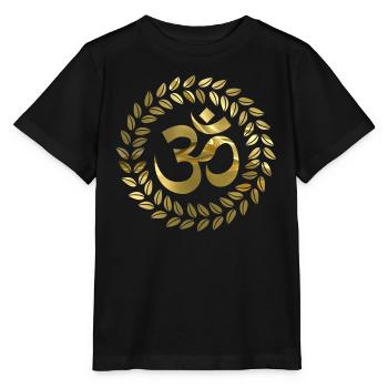 OM - Stanley/Stella Kinder T-Shirt MINI CREATOR  - Schwarz - Vorne - Mikhail (115cm)