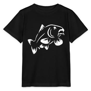 carp - Stanley/Stella MINI CREATOR Kids’ T-Shirt - black - Front - Mikhail (115cm)