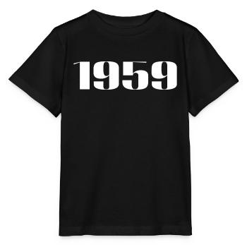 1959 - Cadeau né en 1959 - T-shirt bio MINI CREATOR Stanley/Stella Enfant - noir - Devant - Mikhail (115cm)