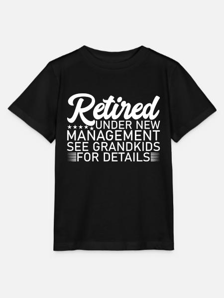 Eläkkeellä uuden johdon alaisuudessa Katso lapsenlapset - T-shirt MINI CREATOR barn från Stanley/Stella - svart