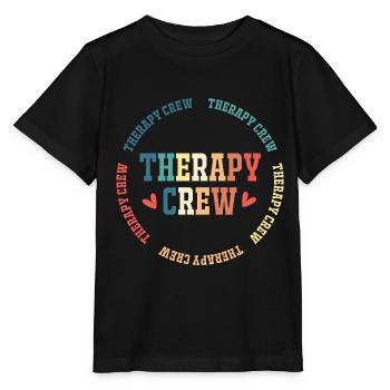 Physiotherapy Physiotherapy Physiotherapist - Stanley/Stella MINI CREATOR Kids’ T-Shirt - black - Front - Mikhail (115cm)