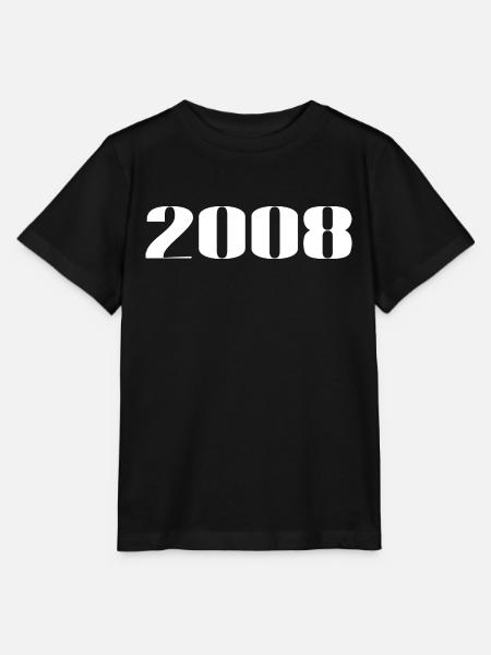 2000 - Cadeau né en 2000 - T-shirt bio MINI CREATOR Stanley/Stella Enfant - noir