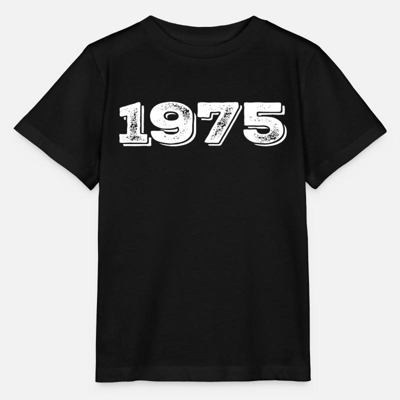 Geburtstagsgeschenk 1975 - 1975 - Stanley/Stella Kinder T-Shirt MINI CREATOR - Schwarz