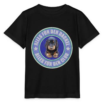 Teckel - Teckel - Tout pour le teckel - T-shirt bio MINI CREATOR Stanley/Stella Enfant - noir - Devant - Mikhail (115cm)