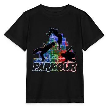 Parkour Freerunner Traceur Le Parcourshirt - Stanley/Stella MINI CREATOR Kids’ T-Shirt - black - Front - Mikhail (115cm)