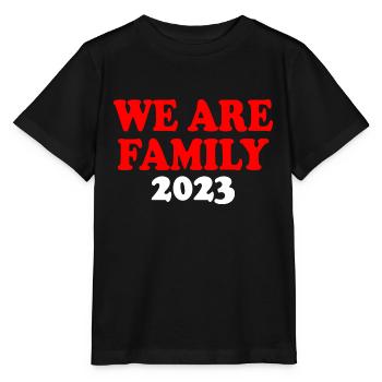 We are family - T-shirt bio MINI CREATOR Stanley/Stella Enfant - noir - Devant - Mikhail (115cm)