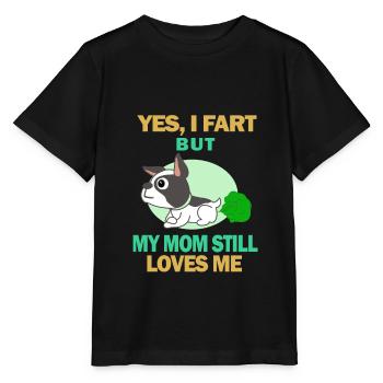 Boston Terrier, Boston Terrier, Boston Terrier - T-shirt bio MINI CREATOR Stanley/Stella Enfant - noir - Devant - Mikhail (115cm)