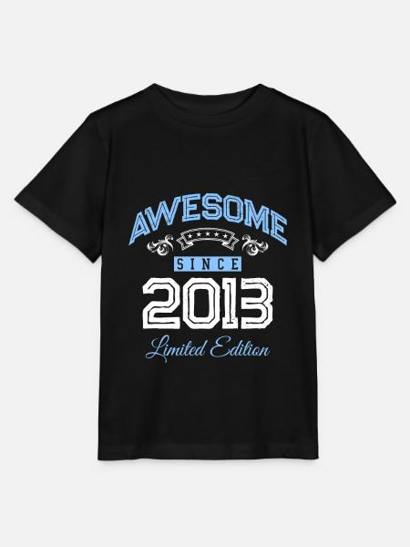 2013 awesome since - Stanley/Stella Kinder T-Shirt MINI CREATOR  - Schwarz