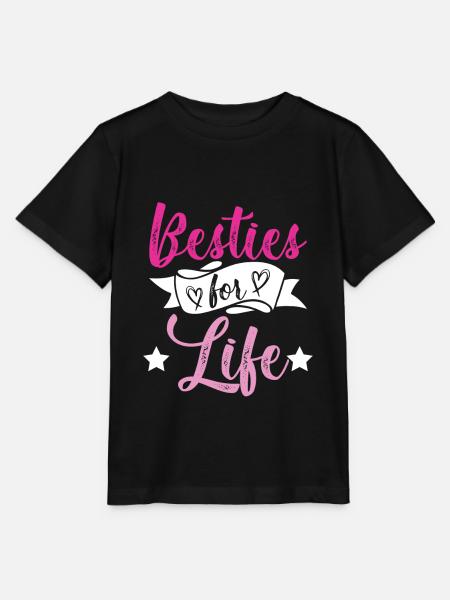 bester freunde - Stanley/Stella Kinder T-Shirt MINI CREATOR - Schwarz