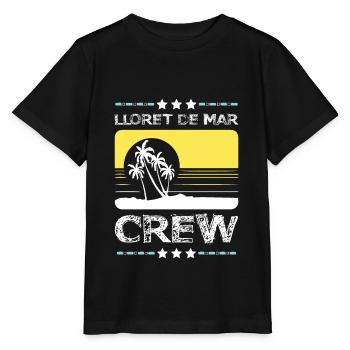 Équipage Lloret De Mar - T-shirt bio MINI CREATOR Stanley/Stella Enfant - noir - Devant - Mikhail (115cm)