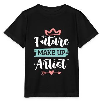 future make up artist - Stanley/Stella MINI CREATOR Kids’ T-Shirt - black - Front - Mikhail (115cm)