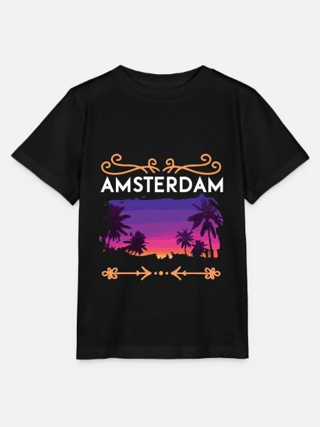 Amsterdam - Stanley/Stella Kinder T-Shirt MINI CREATOR - Schwarz