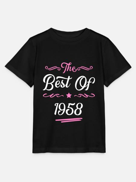 1958 best of - Stanley/Stella Kinder T-Shirt MINI CREATOR - Schwarz