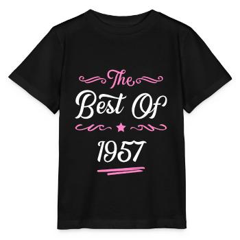 1957 best of - Stanley/Stella MINI CREATOR Kids’ T-Shirt - black - Front - Mikhail (115cm)