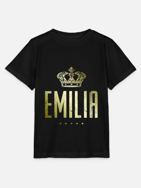 Emilia - Stanley/Stella Kinder T-Shirt MINI CREATOR  - Schwarz