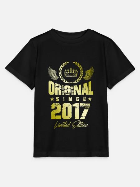 2017 limited edition - Stanley/Stella Kinder T-Shirt MINI CREATOR  - Schwarz