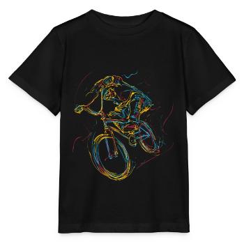Downhill Downhill Cadeau BMX - T-shirt bio MINI CREATOR Stanley/Stella Enfant - noir - Devant - Mikhail (115cm)