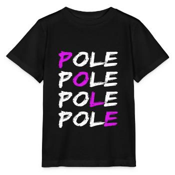 Pole Dance - Stanley/Stella Kinder T-Shirt MINI CREATOR  - Schwarz - Vorne - Mikhail (115cm)