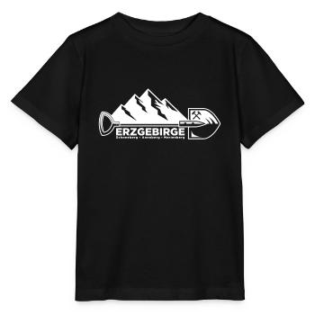 Erzgebirge Saxony Mining Miners - T-shirt bio MINI CREATOR Stanley/Stella Enfant - noir - Devant - Mikhail (115cm)