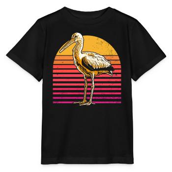 Storch - Stanley/Stella Kinder T-Shirt MINI CREATOR  - Schwarz - Vorne - Mikhail (115cm)
