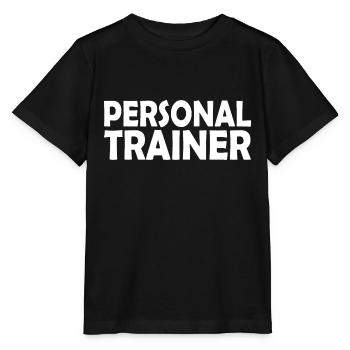 Personal trainer - Stanley/Stella MINI CREATOR Kids’ T-Shirt - black - Front - Mikhail (115cm)