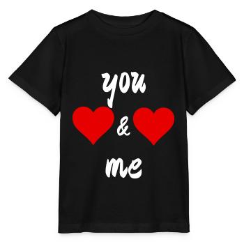 You & Me - Stanley/Stella MINI CREATOR Kids’ T-Shirt - black - Front - Mikhail (115cm)