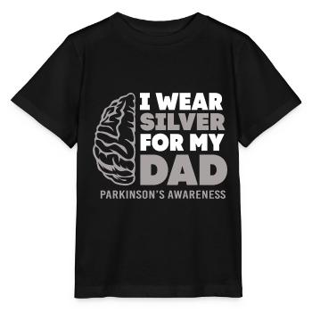 Maladie de Parkinson - T-shirt bio MINI CREATOR Stanley/Stella Enfant - noir - Devant - Mikhail (115cm)