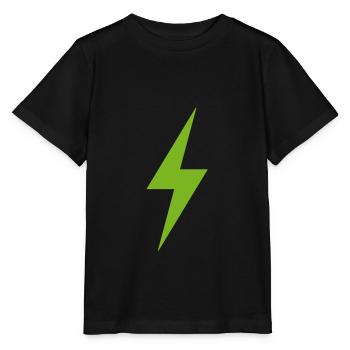 Electricity - Stanley/Stella MINI CREATOR Kids’ T-Shirt - black - Front - Mikhail (115cm)
