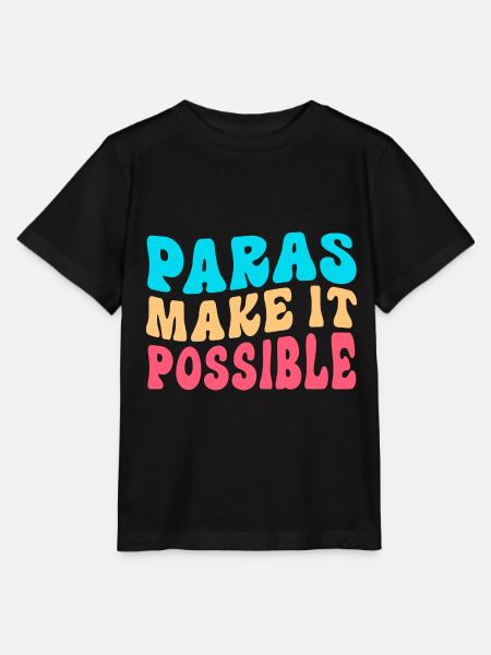 Paraprofessional Paraeducator Lehrerassistent - Stanley/Stella Kinder T-Shirt MINI CREATOR  - Schwarz