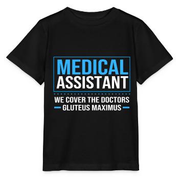 Medizin Mediziner MFA - Stanley/Stella Kinder T-Shirt MINI CREATOR  - Schwarz - Vorne - Mikhail (115cm)