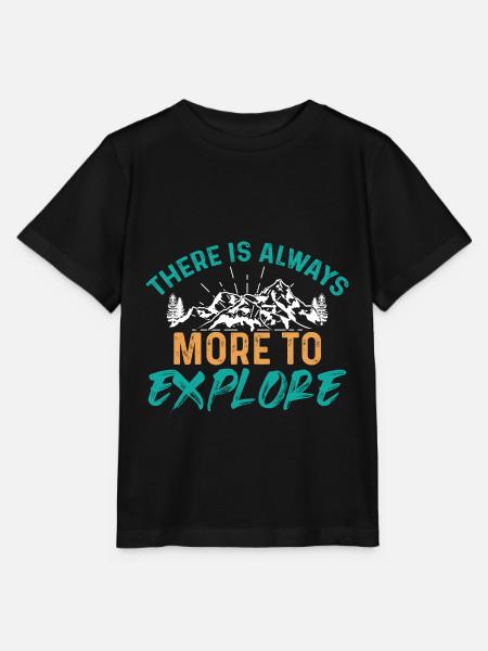 erkunden reisen - Stanley/Stella Kinder T-Shirt MINI CREATOR - Schwarz